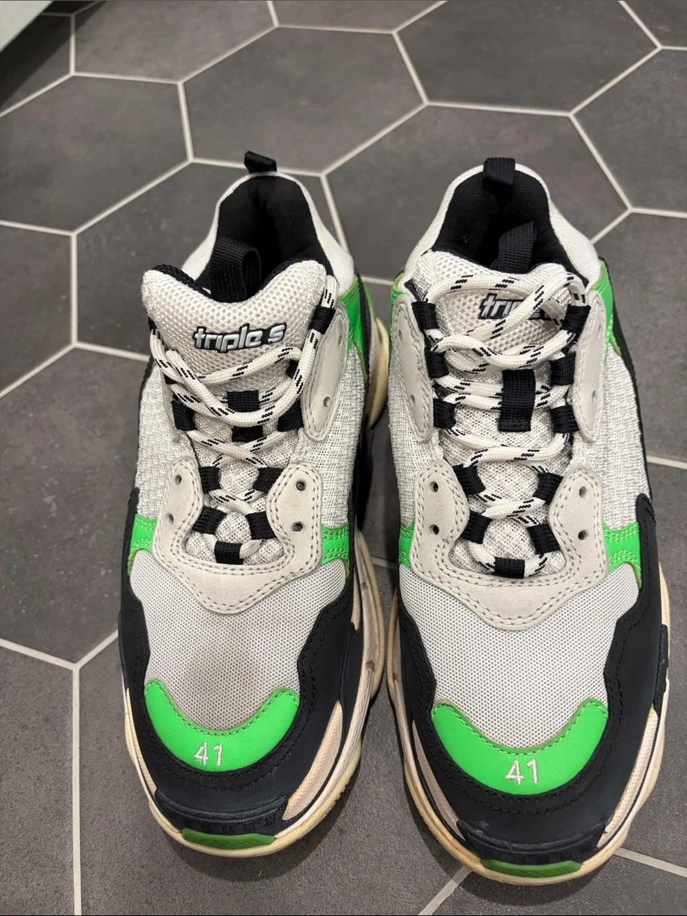Balenciaga colorblock pattern